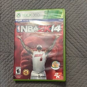 NBA 14 Xbox 360 Game - Red Cover